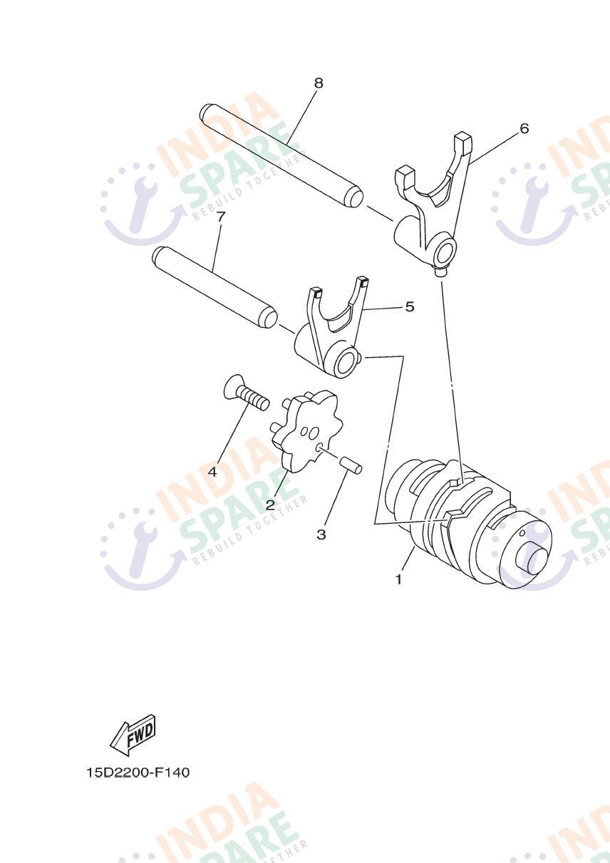 SHIFT CAM FORK